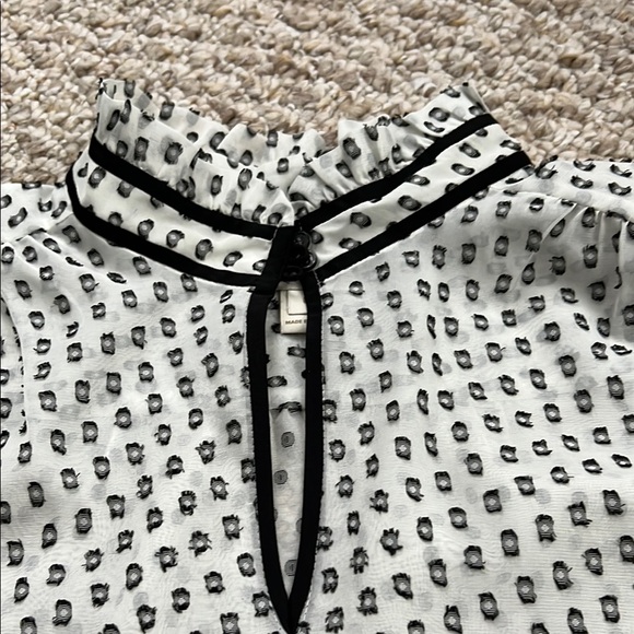 J. Crew Factory Ruffled Blouse - Picture 3 of 6